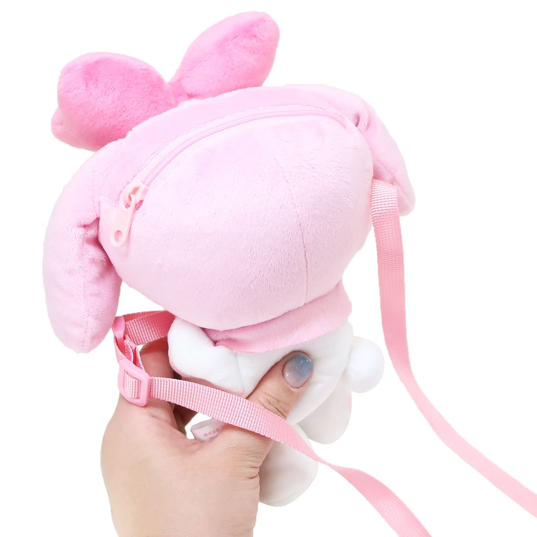 ♥ マイメロ　マイメロディ　ぬいぐるみ　バッグ マイメロディ ぬいぐるみ付 トートバッグ | MANUFATTO