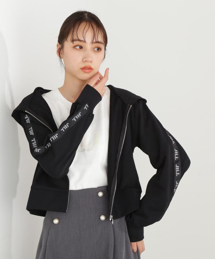 セール 50%OFF】裏毛ロゴパーカー(505375578) | ジル バイ ジル