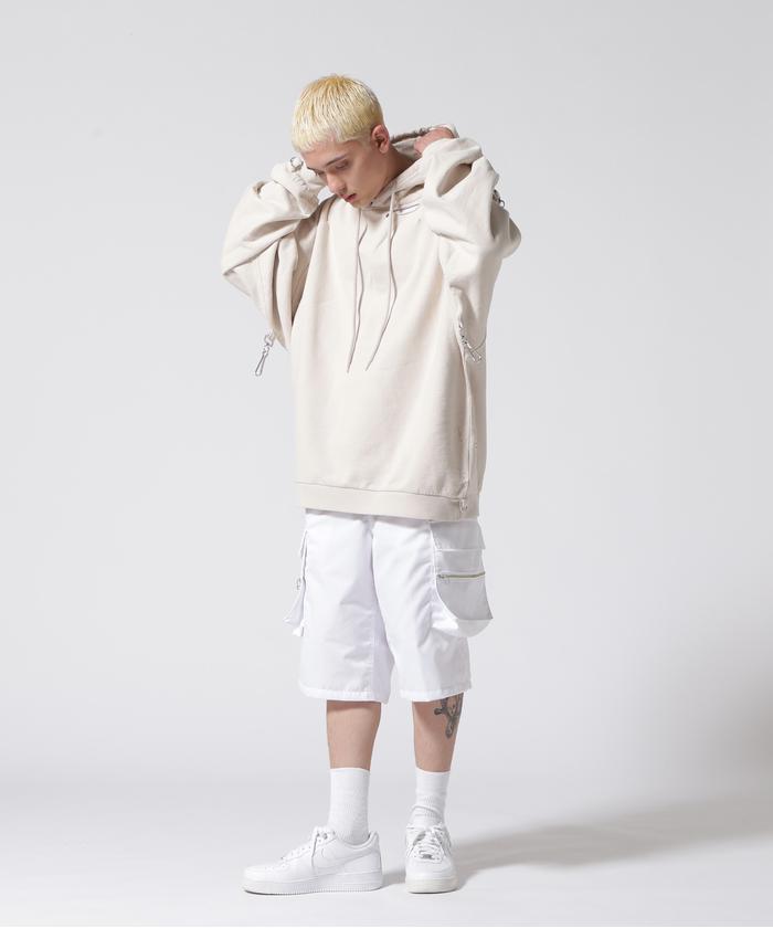 RAF SIMONS/ラフシモンズ/Washed Clasps and patch/パーカー