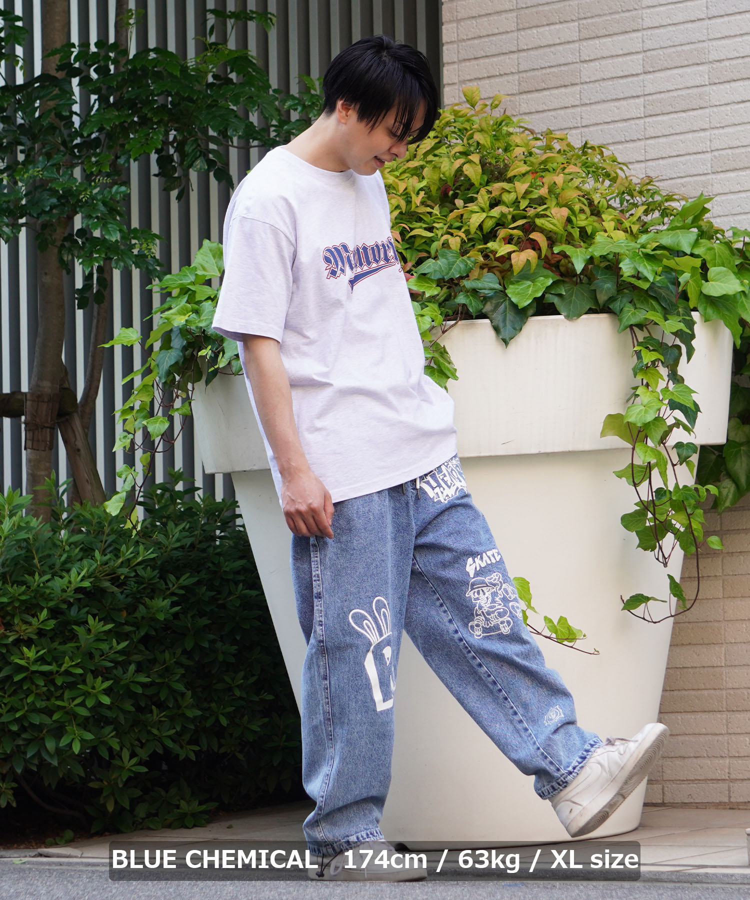 ワンフォークロージング 1111clothing デニムパンツ メンズ