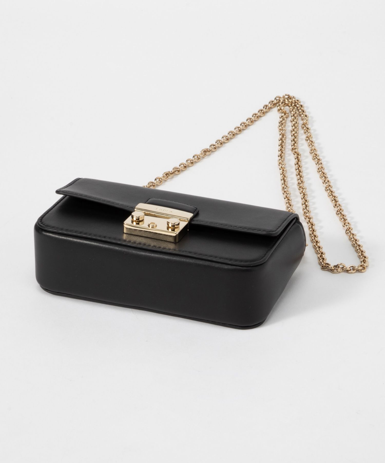 ☆正規極美FURLA フルラ メトロポリス 斜めがけチェーンショルダー