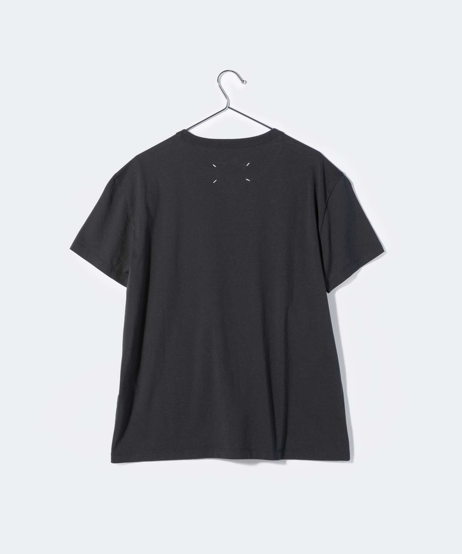 メゾンマルジェラ Tシャツ ナンバリング バブル ロゴ 黒グレー 正規新品 XS クーポン】メゾン マルジェラ MAISON MARGIELA ナンバリングロゴ