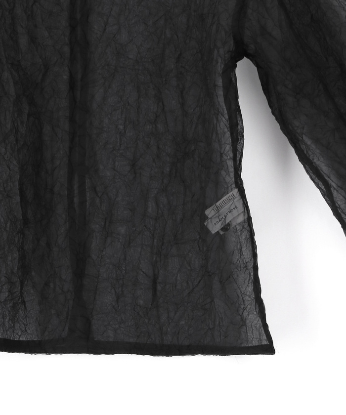 Adam et Rope&#39; - アダムエロペ  2wayシュリンクブラウス セール 40%OFF】【サステナブル】2WAYシュリンクブラウス