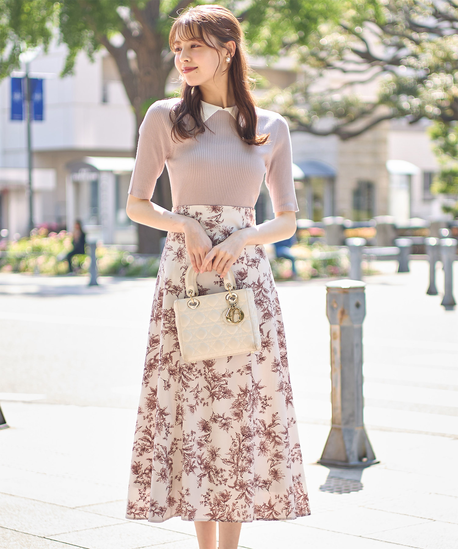 セール】トッコクローゼット tocco closet 襟付きバイカラー