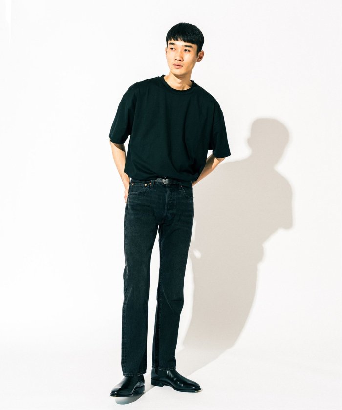 完売 EDIFICE 30th別注Levi’s リーバイス 501 ブラック Levi's for EDIFICE】別注トラッカーJK & 501 ブラックデニムが