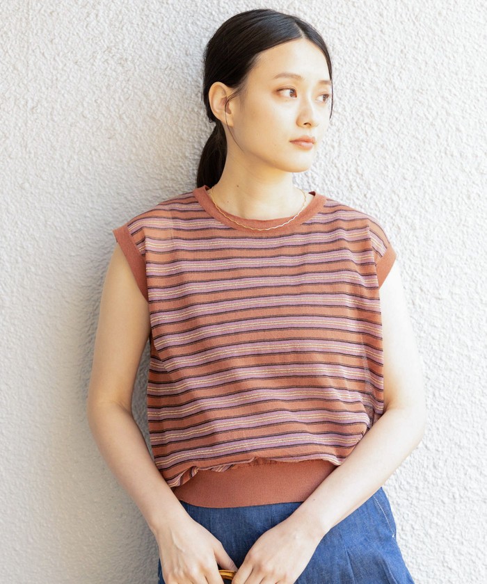 クーポン】【セール 50%OFF】〈手洗い可能〉マルチボーダー