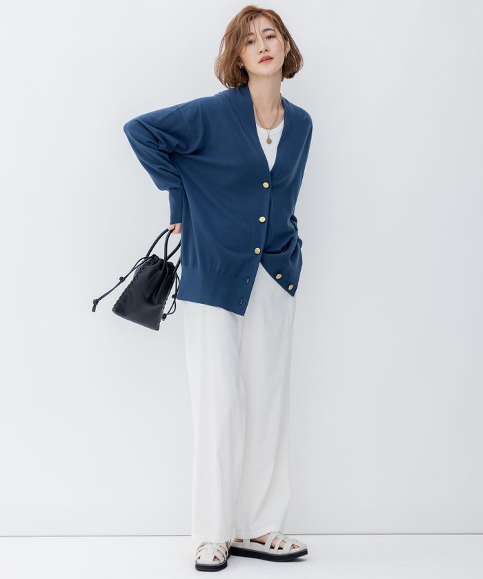 DT MaxMara ★ ストレッチ ビスコース混 パンツ UMICO 3色 アッシーロ] ビスコース ニット パンツ, silk | 