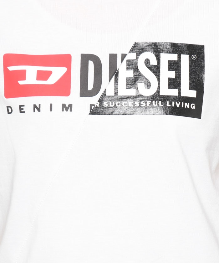 DIESEL Tシャツ レディース XXS ディーゼル セール 50%OFF】【DIESEL】ディーゼル レディース A00312 0091A