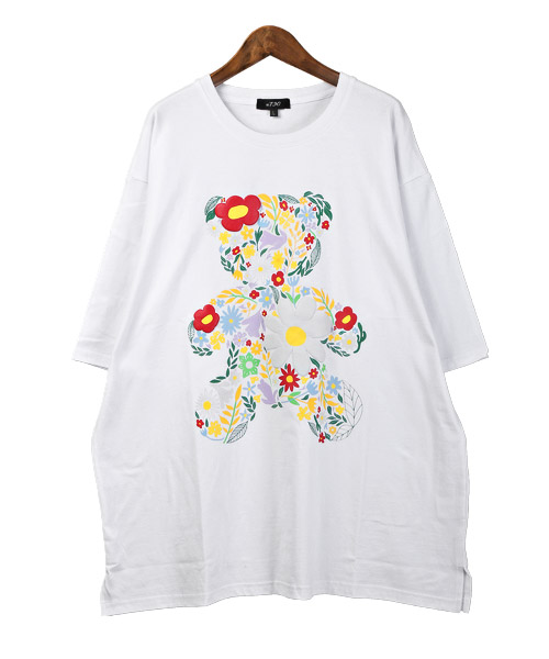 一部訳あり☆SUKALA フラワープリント上下セット＋ドレープTシャツ　Lサイズ 楽天市場】アテレーン ATELANE フラワージャガード 半袖クルー