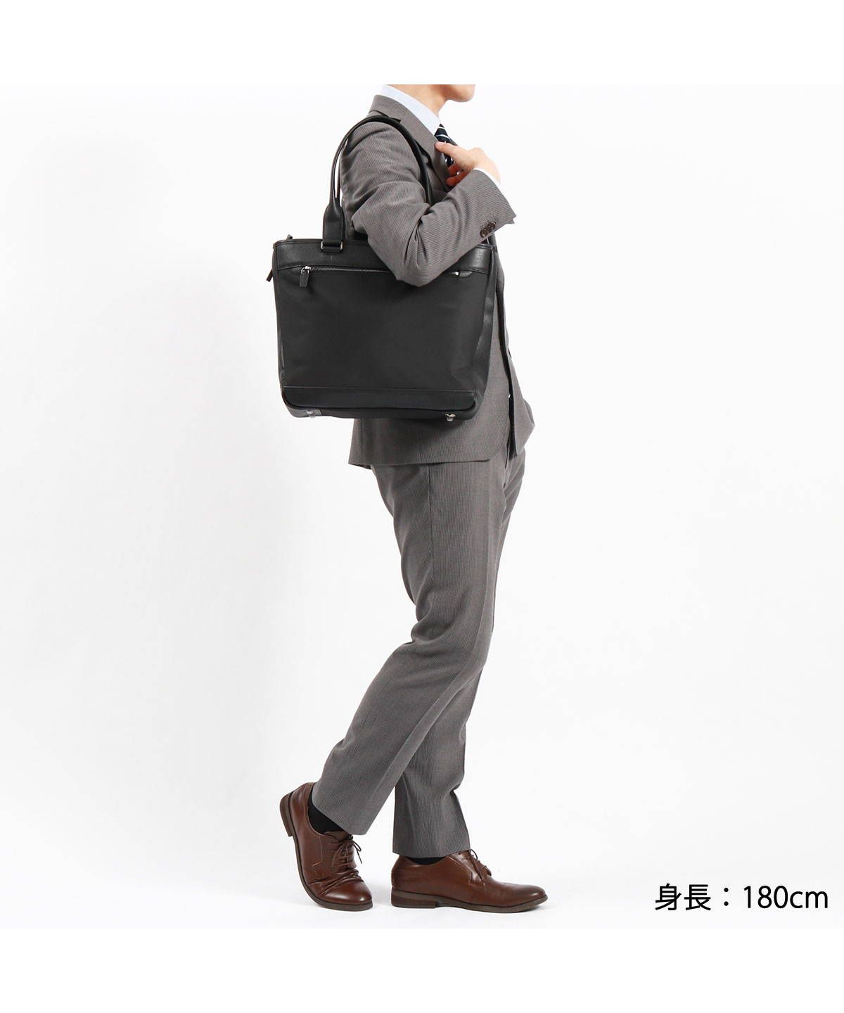 美品　ace. ネイビー トートバッグ ビジネスバッグ A4 エース ace. 日本正規品 エースジーン ビジネスバッグ ace.GENE