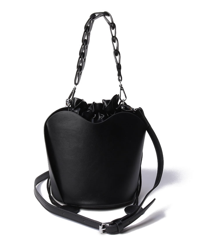 Khaite ロリシッフハケットハック H2045877L877 200BLACK 25SS 新作】UNISEX WAACKYバケットハット ブラック
