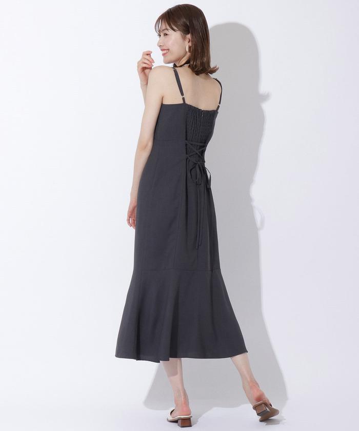 アンドクチュール ジレレイヤードワンピース AND COUTURE（アンドクチュール）の「ジレレイヤードワンピ