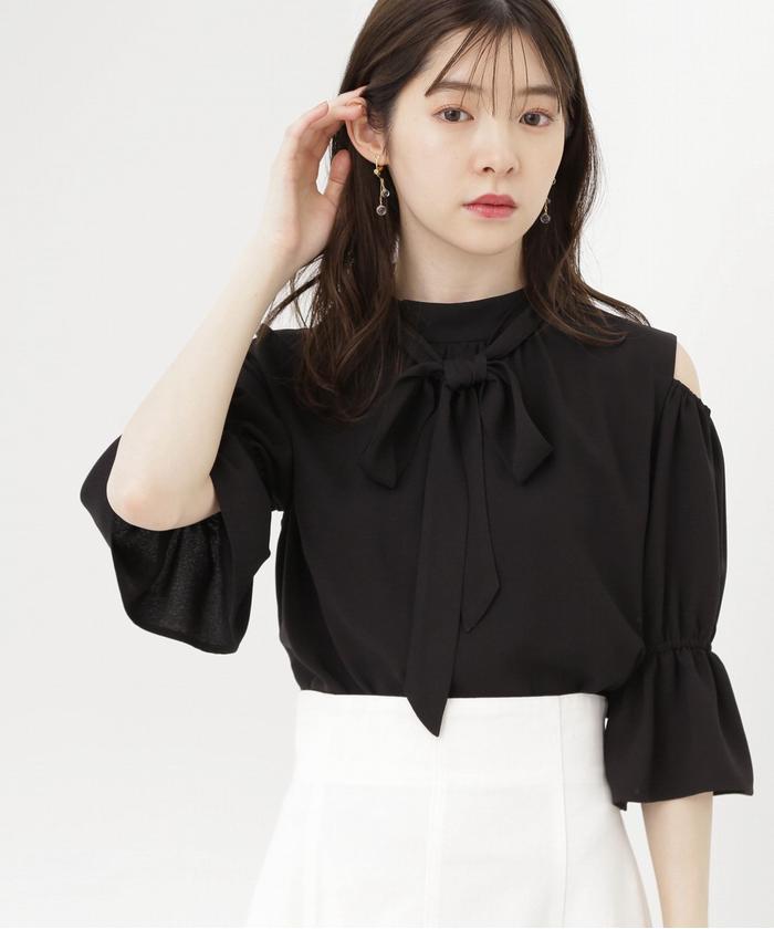 国内発| STAUD  Millie ベルテッド オーガンザ シャツドレス 国内発| STAUD Millie ベルテッド オーガンザ シャツドレス