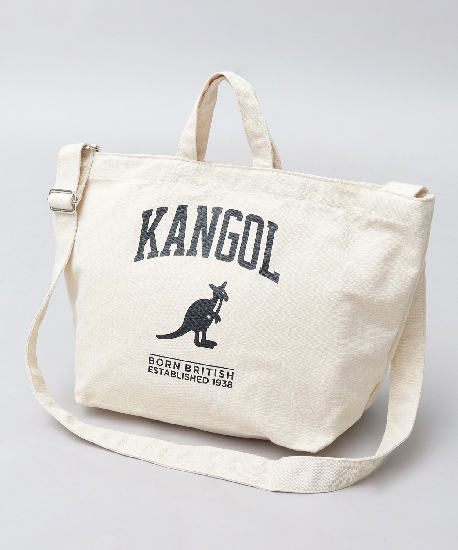 カンゴール KANGOL キャンバス ショルダートート 2WAY トート