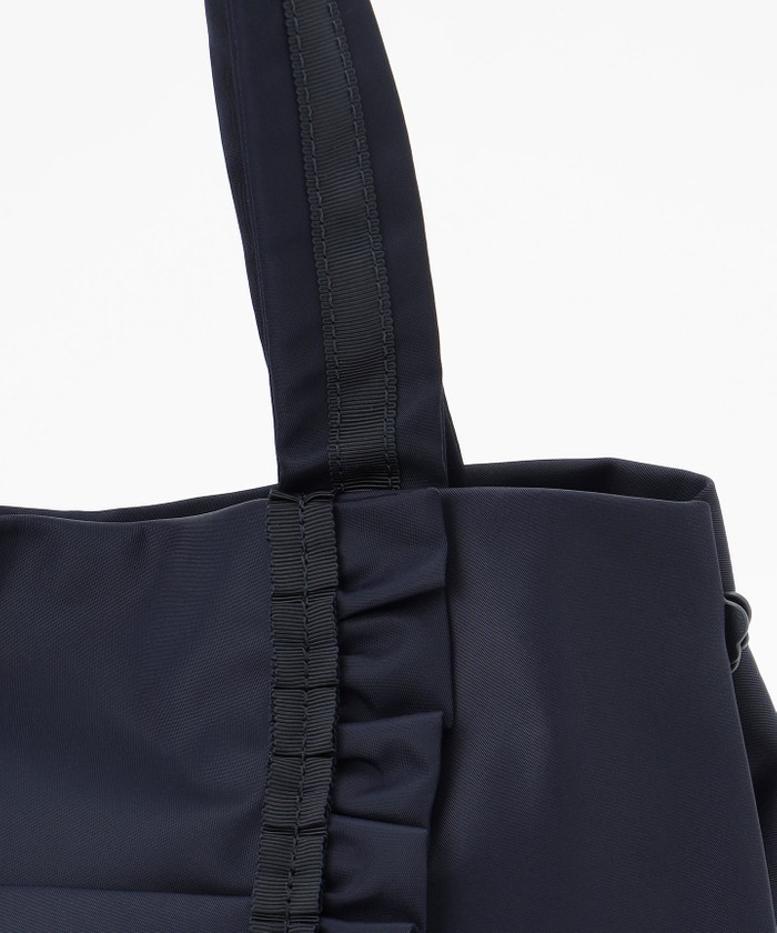撥水】FRILL A4 NYLONTOTE トートバッグ / TOCCA | ファッション