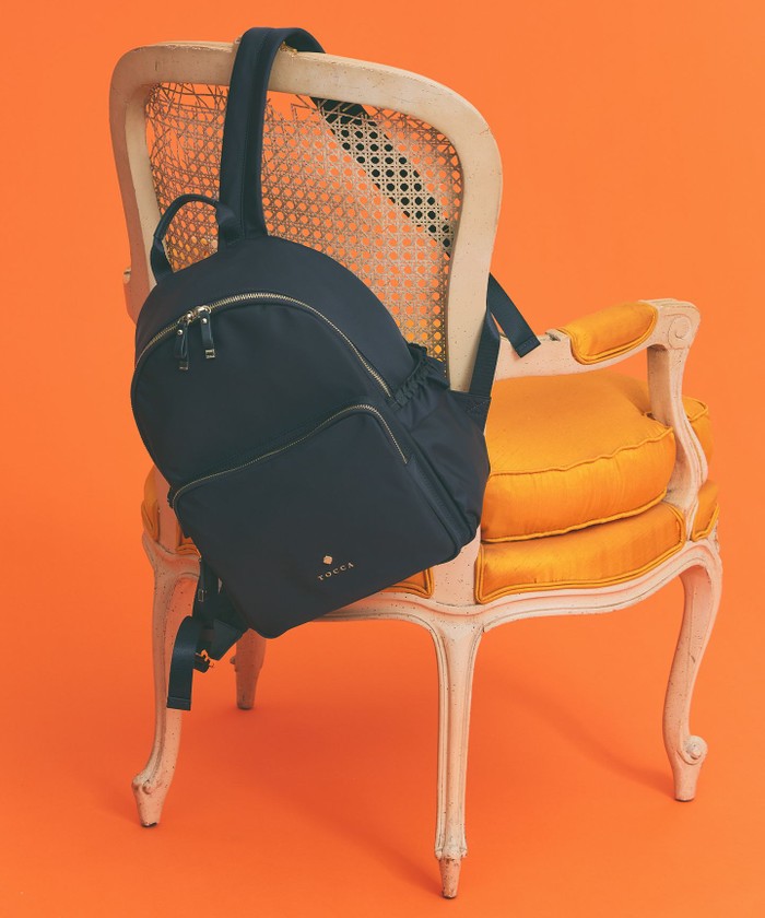 【新品未使用】TOCCA ＴＩＮＹ ＲＩＢＢＯＮ ＢＡＣＫＰＡＣＫ リュック TOCCA（トッカ）の「TINY RIBBON BACKPACK リュック（バック