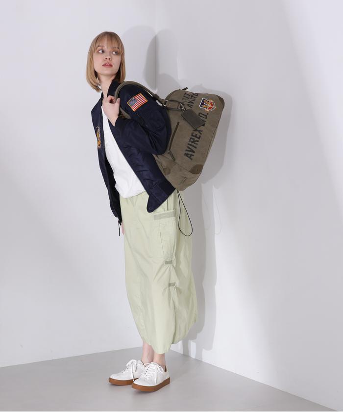 STENCIL BOSTON BAG / ステンシル ボストン バッグ / AVIREX