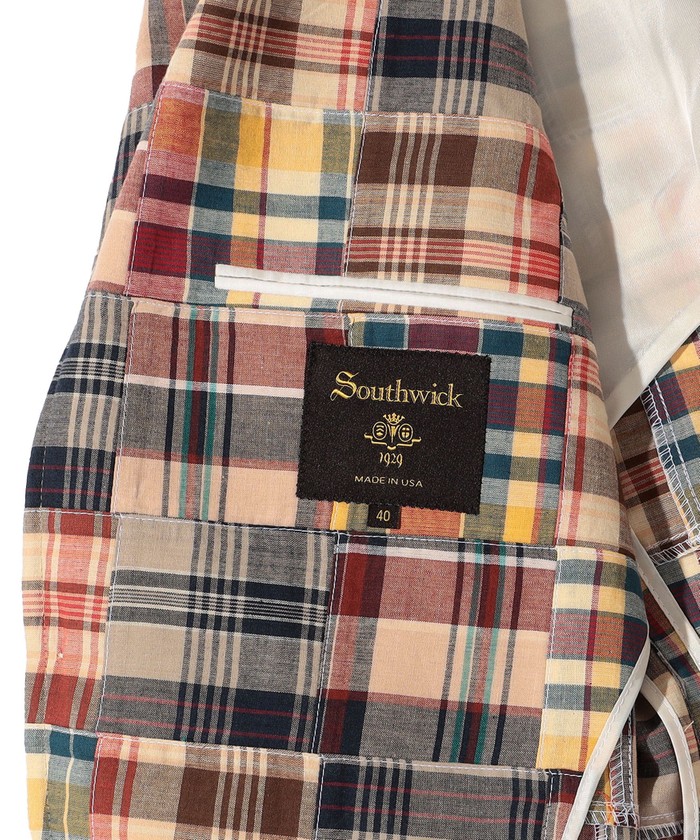 セール75%OFF】Southwick: CAMBRIDGE パッチワーク マドラス