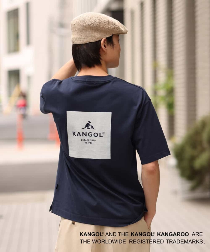 セール10%OFF】【コラボ/KANGOL】胸ポケットプリントTシャツ(505373537