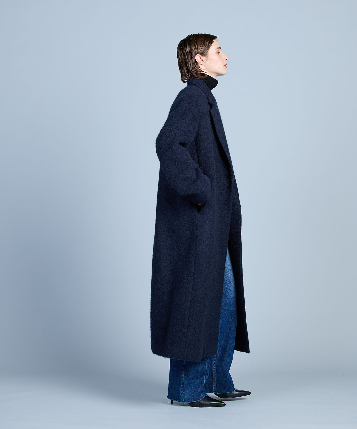 セール 50%OFF】モヘアシャギーロングコート(505388268