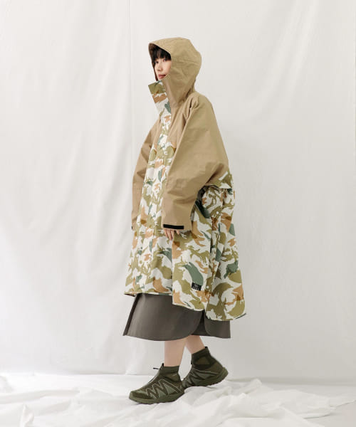 クーポン】【セール 50%OFF】『別注』KiU×EKAL ポンチョ