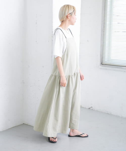 セール 20%OFF】ダブルストラップキャミワンピース(505389319