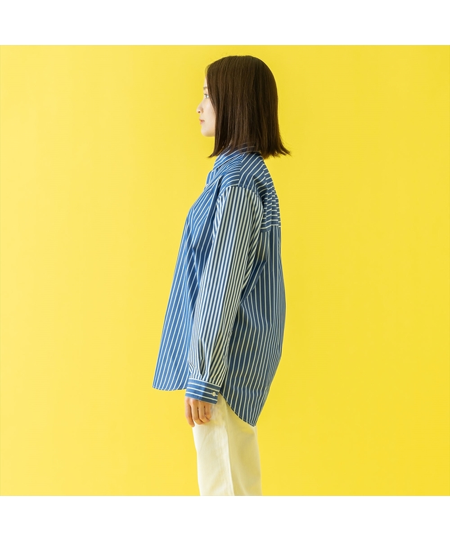 BEAUTY&YOUTH/クレイジーパタン/HARRIS TWEEDシャツ 70s UNKNOWN クレイジーパターン チェック コットンシャツ M