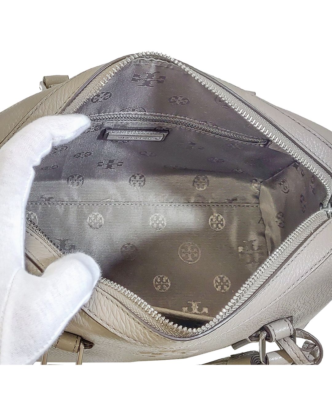 TORY BURCH トリーバーチ THEA WEB SMALL SATCHEL テア レザー