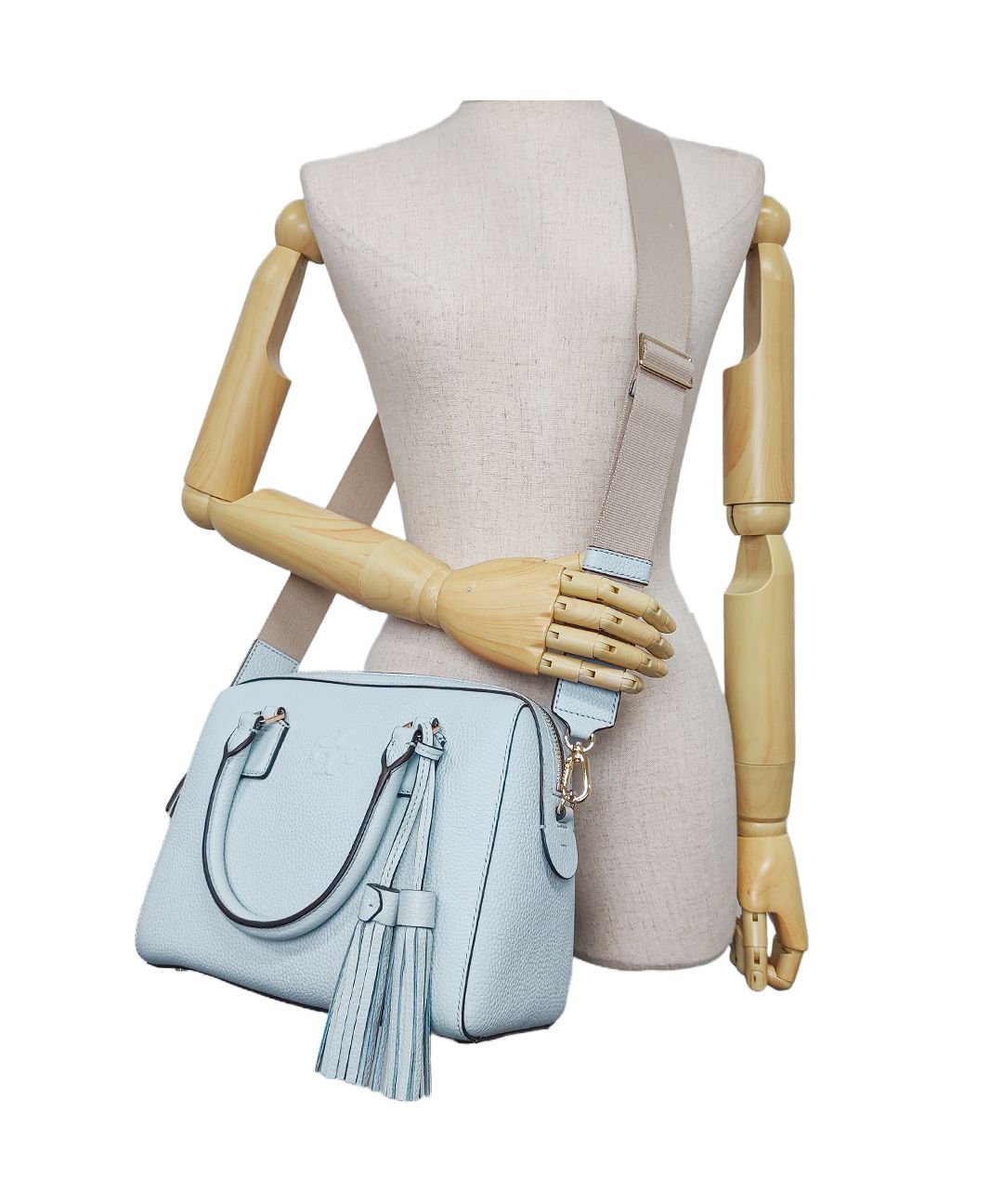 【Tory Burch】使い勝手が◎Thea Small Satchel スモール サイズ TORY BURCH トリーバーチ THEA WEB SMALL SATCHEL テア レザー