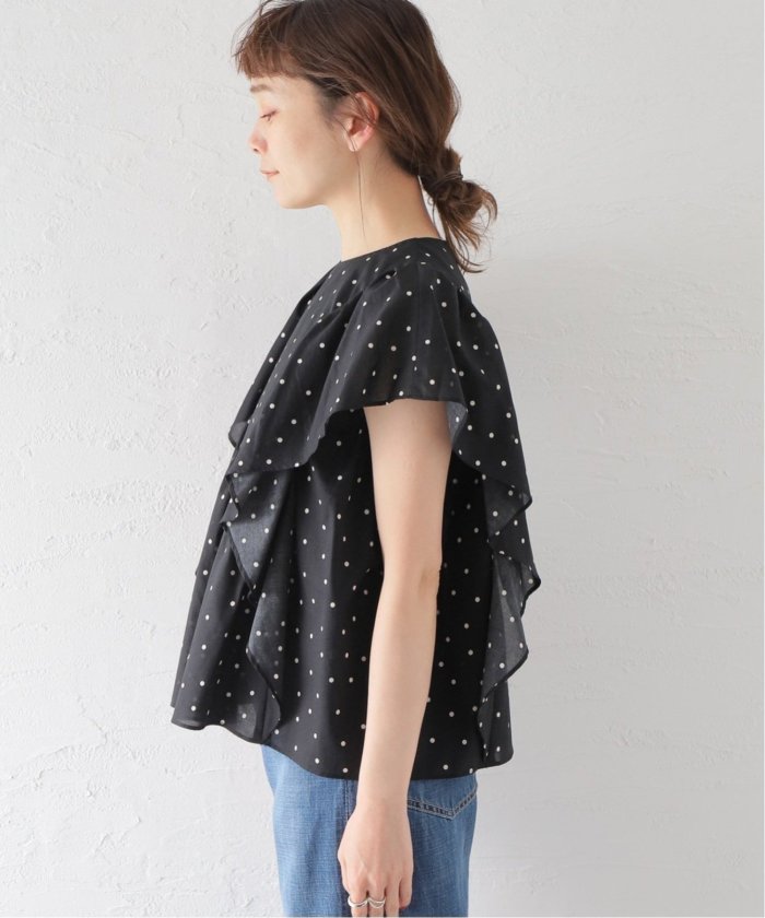 美品◎ジャーナルスタンダード　定価1.4万　ドットフリルブラウス JOURNAL STANDARD - 【美品】ジャーナルスタンダード ドット
