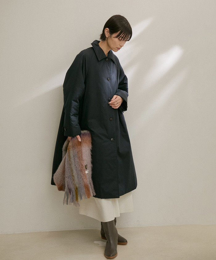 雑誌掲載・撥水機能付き】THINDOWN(シンダウン)バルマカンコート 雑誌掲載・撥水機能付き】THINDOWN(シンダウン)バルマカンコート