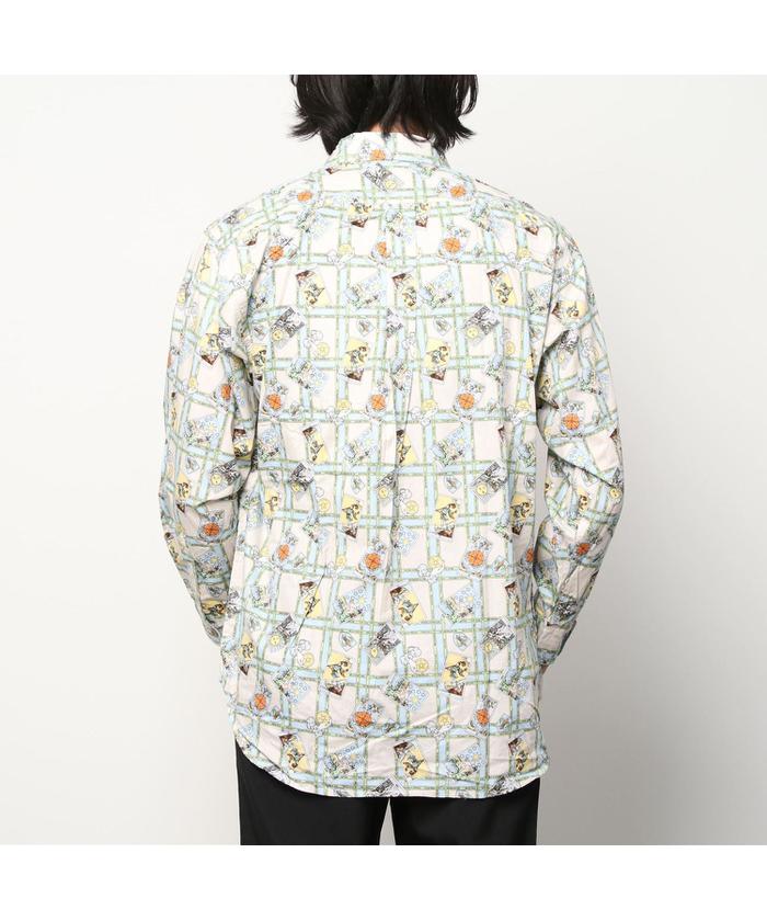 ブランド古着！日本製 THE SHARKEY'S GALLERY ウサギ柄シャツ ブランド古着！日本製 THE SHARKEY'S GALLERY ウサギ柄シャツ