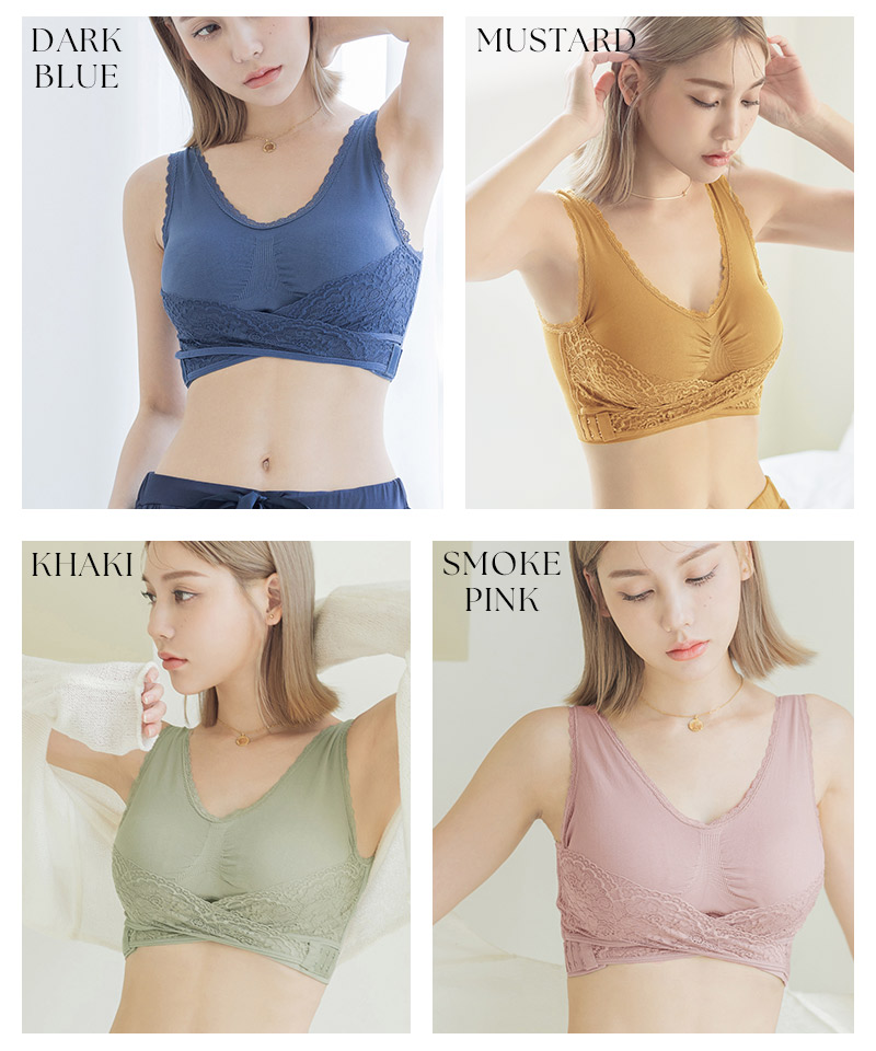 ブラジャーセット ピンク・ブルーアッシュ 2点　＋　tu-hacciブラ 楽天市場】【最大20％OFFクーポン】ノンワイヤー ブラ ショーツ
