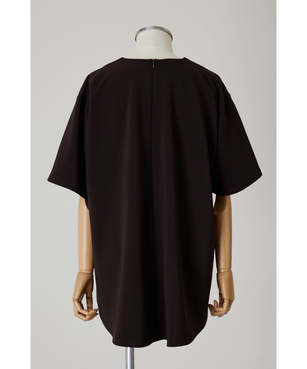 Back volume R-neck cut tops(505391102) | リムアーク(RIM.ARK Back volume R-neck cut tops(505391102) | リムアーク(RIM.ARK