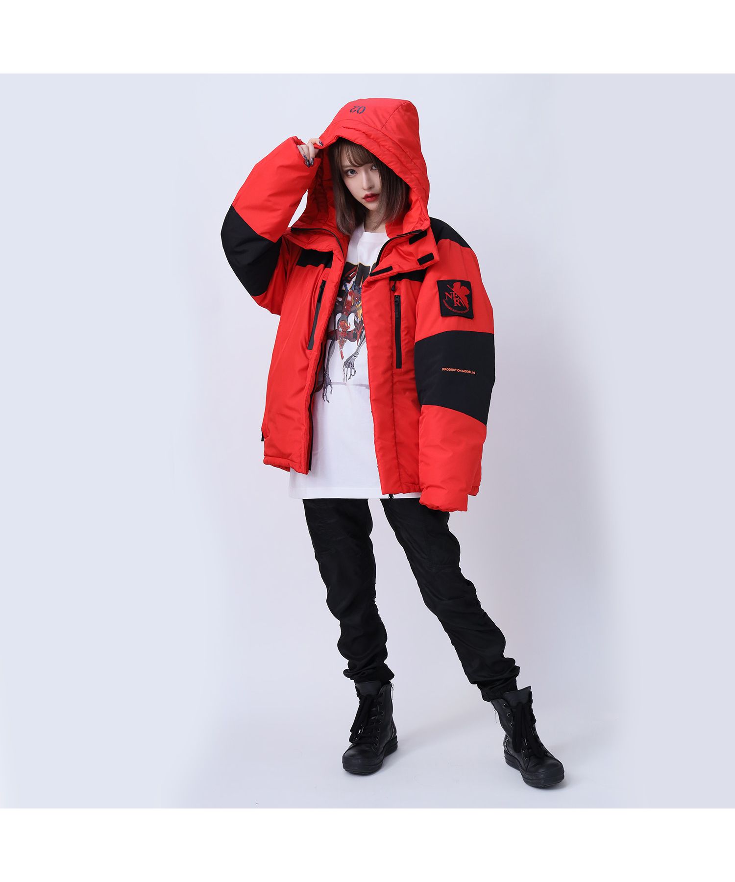 EVANGELION 2TONE DOWN JACKET(505392863) | ラヂオエヴァ(RADIO EVA