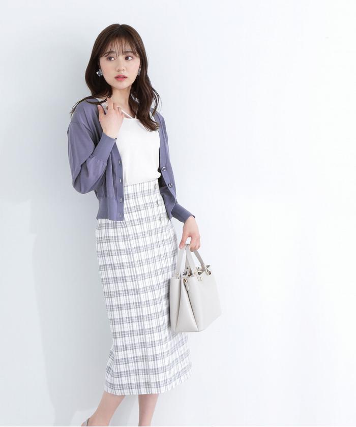 「PROPORTION BODY DRESSING」 ニットカーディガン MEDIUM ホワイト レディース セール】シアーカーディガン(505258023) | プロポーション