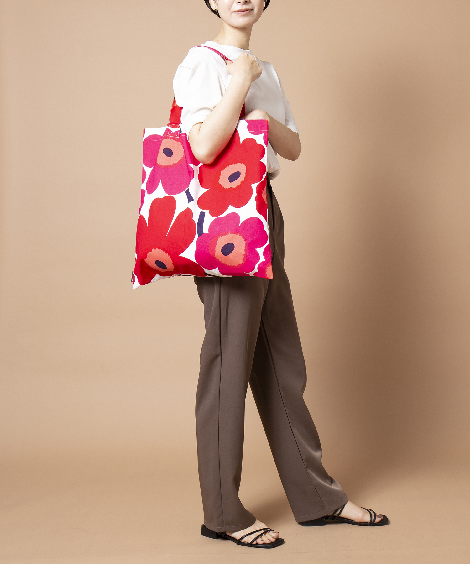 マリメッコ marimekko ファブリックバッグ / Pieni Unikko