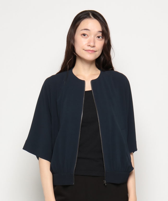 良品♡セオリーリュクス　23SS ジップアップブルゾン　DANILA FLOW ブルゾンFLOW DANILA(505336937) | セオリーリュクス(Theory