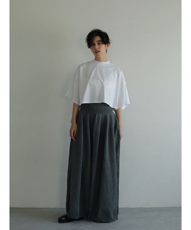 クロップドモックネックTee(505394430) | エトレトウキョウ(ETRE