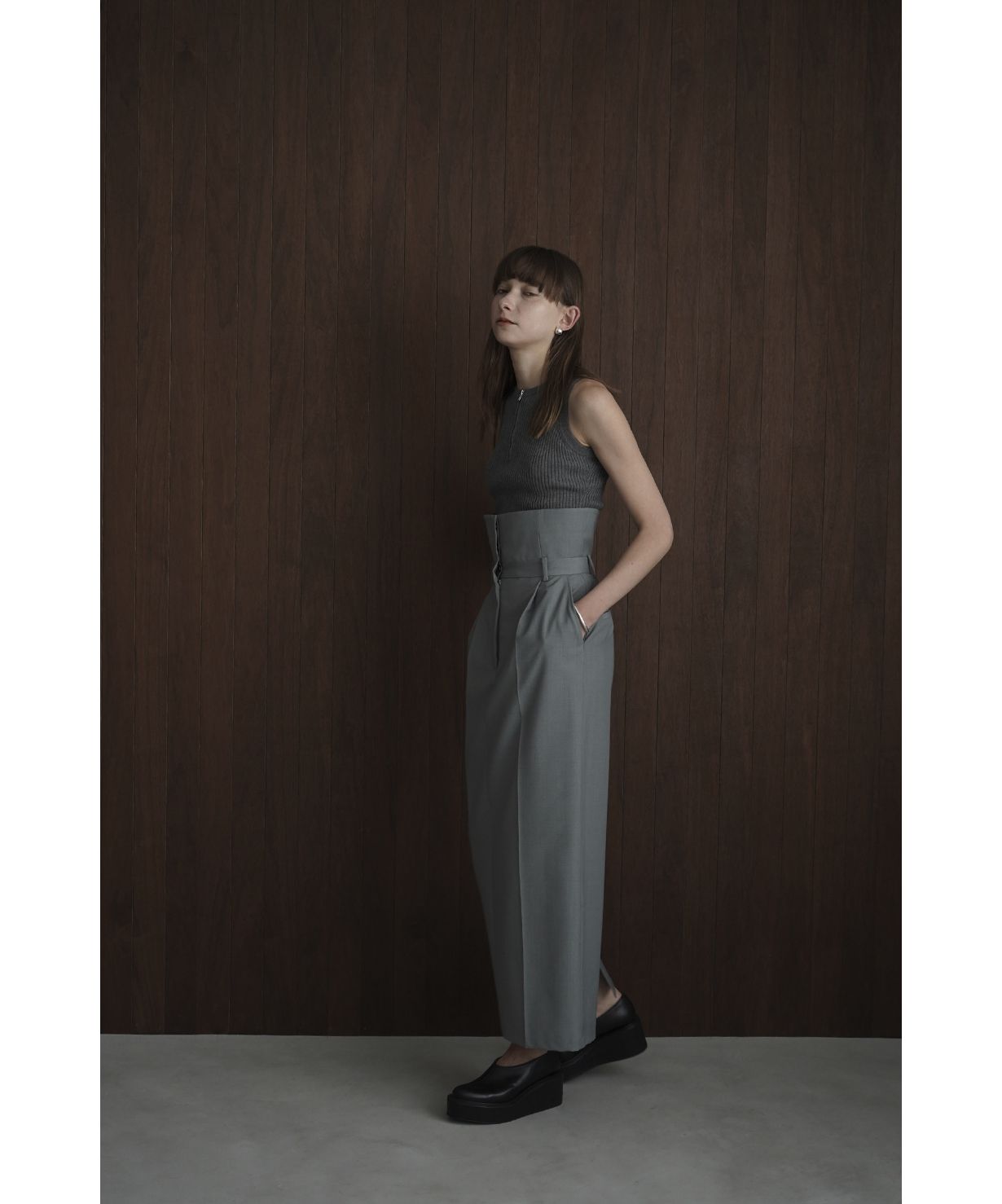 セール】2WAY FOLD MARVELT SKIRT(505394601) | クラネ(CLANE
