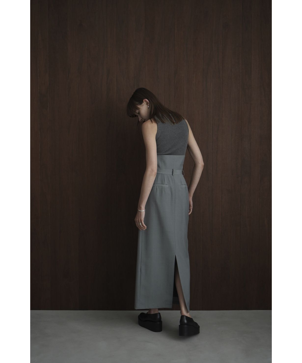 2WAY FOLD MARVELT SKIRT(505394601) | クラネ(CLANE) - d fashion