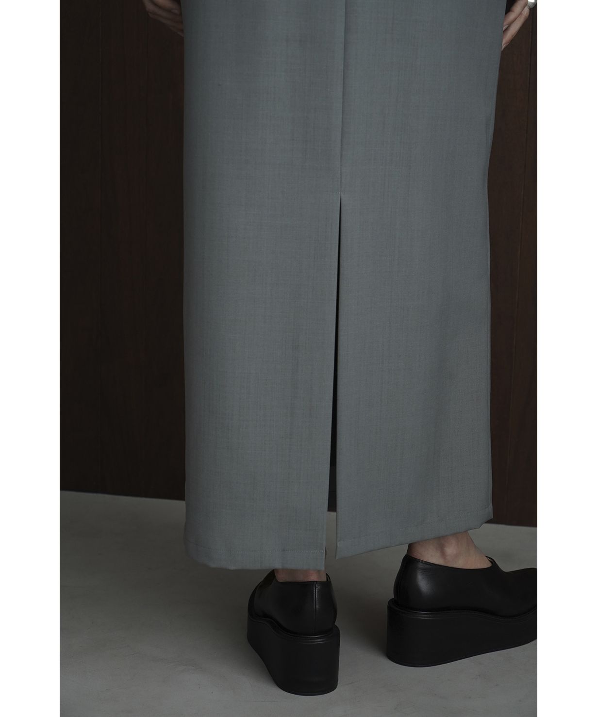 セール】2WAY FOLD MARVELT SKIRT(505394601) | クラネ(CLANE
