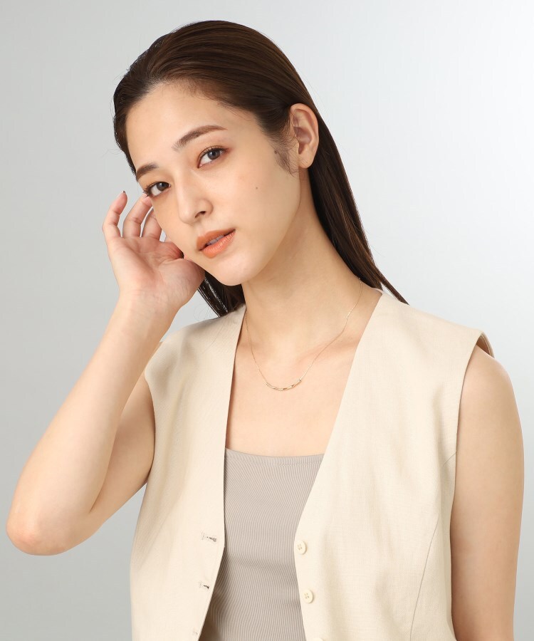 K10つぶしアーチ ネックレス(505394812) | ココシュニック