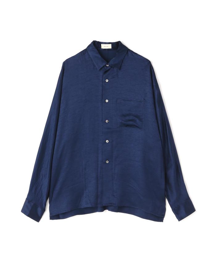 セール 45%OFF】Toironier/トワロニエ/Satin Shirt/サテンシャツ