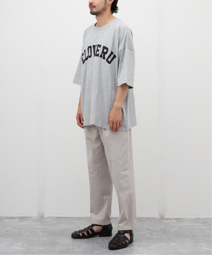 接触冷感【CLOVERU / クローバル】別注 SHELTECH LOGO TEE