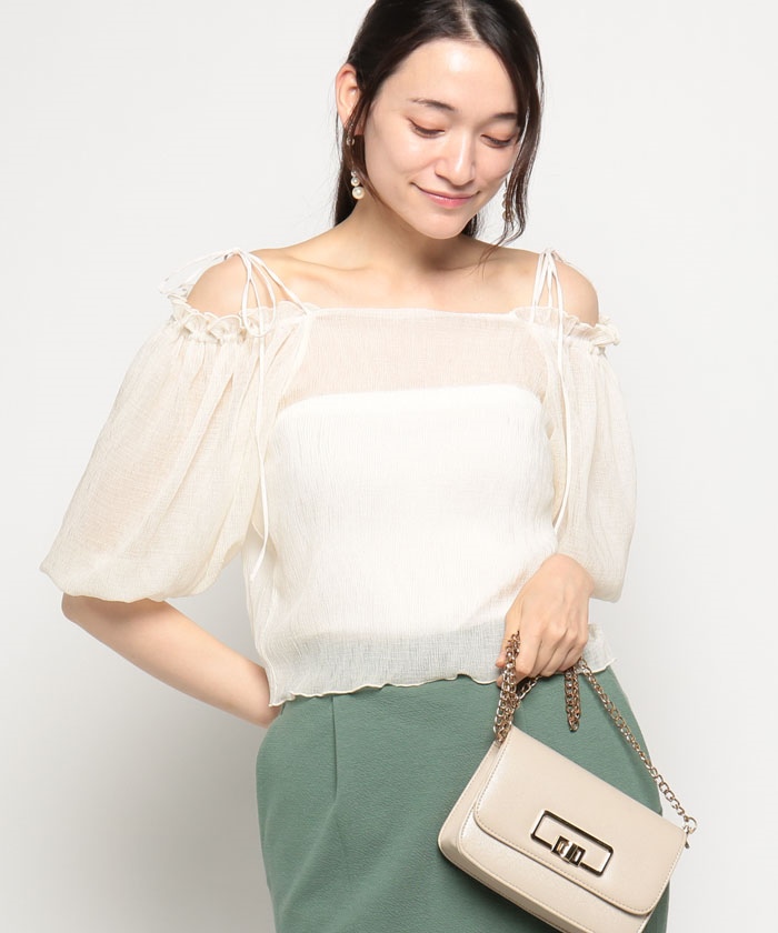 styleboatmarket  ayaさんコラボ2wayカシュクールトップス 楽天市場】ロングスカート / cube sugar evo. (キューブシュガー