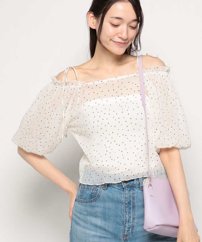styleboatmarket  ayaさんコラボ2wayカシュクールトップス 期間限定特価】 styleboatmarket ayaさんコラボ2wayカシュクール