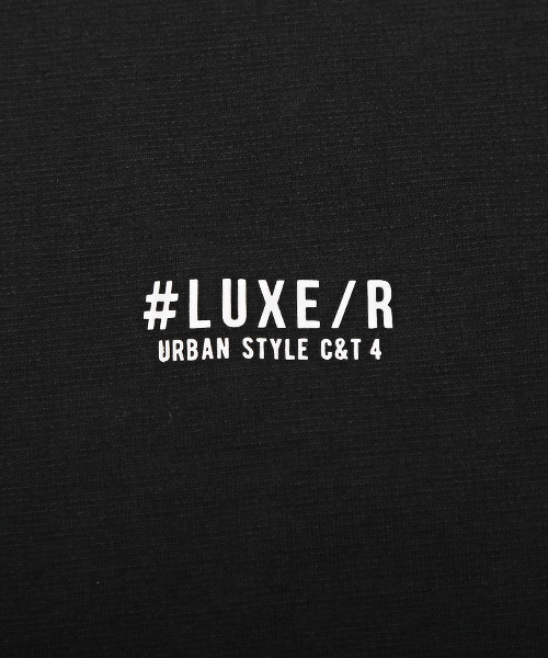 LUXE/R アーバンスタイル Tシャツ M 黒 ラグスタイル LUXSTYLE LUXE/R(ラグジュ)ワンポイントベア半袖T