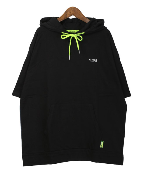 ラグスタイル LUXSTYLE LUXE/R(ラグジュ)デニム切り替え半袖 ラグスタイル LUXSTYLE LUXE/R(ラグジュ)デニム切り替え半袖