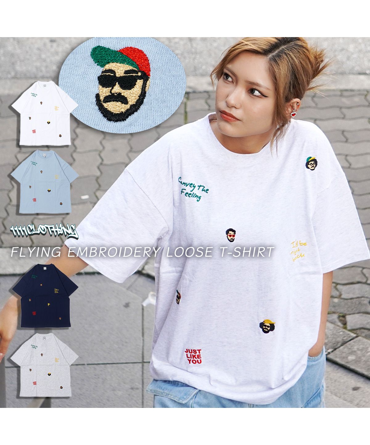 セール】ワンフォークロージング 1111clothing オーバーサイズ T